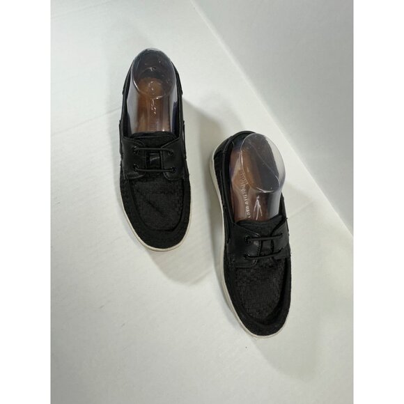 Bernie Mev mens shoes 39 Black Lace Up Comfort loafers - Picture 14 of 16